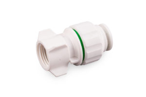 SWIVEL UNION CONNECTOR (PLASTIC NUT)