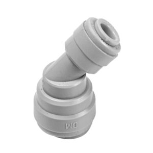 3/8" tube x 1/4" tube Offset Connector