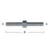 1/4" x 1/4" Straight Splicer