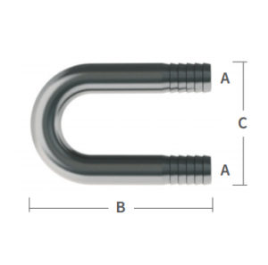 3/8" x 3/8" U-Bend